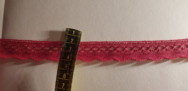 Spitze pink 25 mm breit